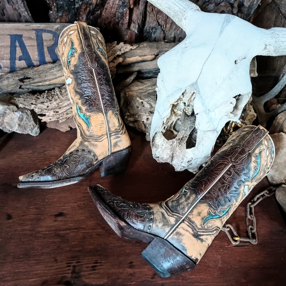 Dan Post lady "anthem" western boots 6.5M - Picture 5 of 9